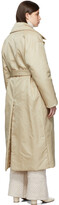 Thumbnail for your product : Nanushka Khaki Belted Liano Trench Coat