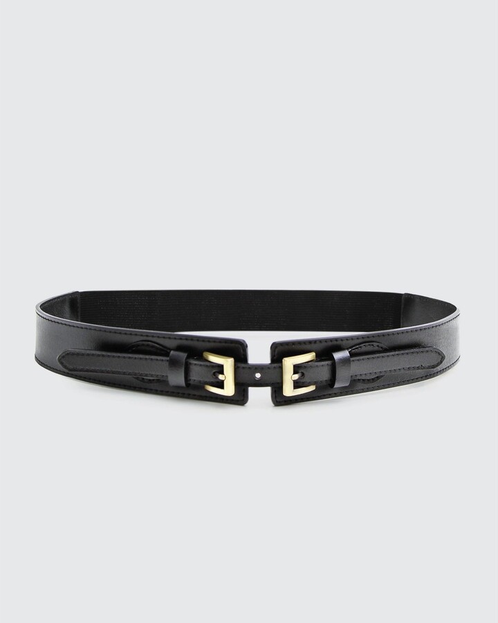 Belle & Bloom London Fog Leather Waist Belt