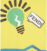 Thumbnail for your product : Fendi Lightbulb cotton T-shirt 4-14 years