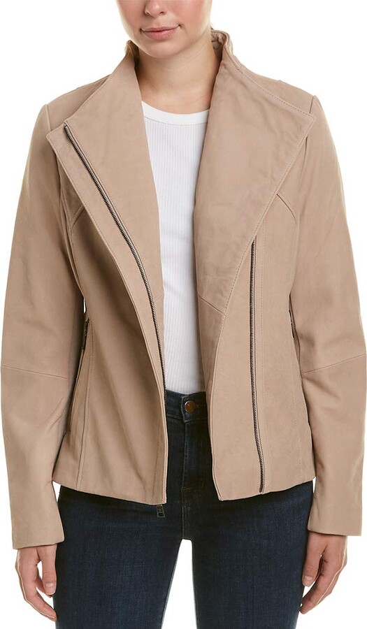 tahari suede jacket