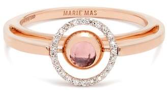 Marie Mas - Diamond, Amethyst, Topaz & Pink Gold Ring - Womens - Pink
