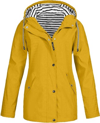 Yellow Waterproof Coat | Shop the world’s largest collection of fashion ...