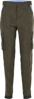 Cupro Woven Trousers Military Green 