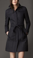 Thumbnail for your product : Burberry Long Ribbed Trench Coat