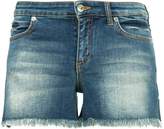 Thumbnail for your product : Versace contrast pocket denim shorts
