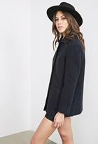 Thumbnail for your product : Forever 21 Oversized Wool-Blend Coat