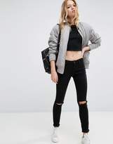 Thumbnail for your product : ASOS Luxe Padded Bomber Jacket