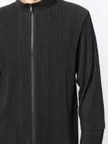 Thumbnail for your product : Homme Plissé Issey Miyake Pleated Zip-Up Jacket