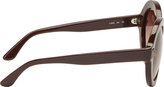 Thumbnail for your product : Valentino Plum Round Sunglasses