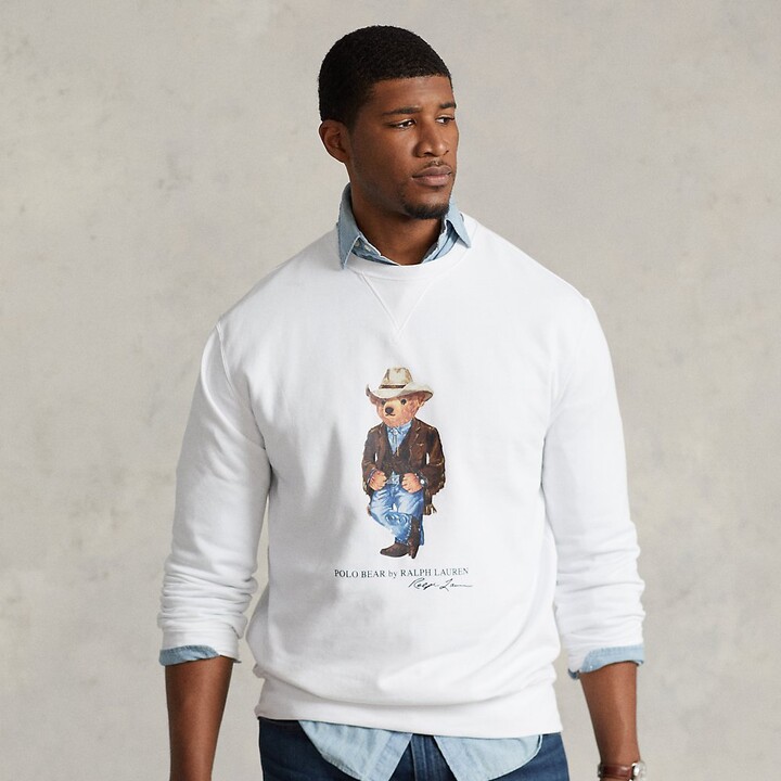 Polo Ralph Lauren Bear Fleece Sweatshirt - ShopStyle