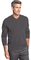 Thumbnail for your product : Tricots St. Raphael Solid Textured V-Neck Sweater