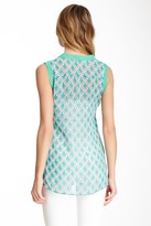 Thumbnail for your product : COCO & tashi Printed Sleeveless Blouse