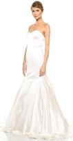 Thumbnail for your product : Theia Eloise Sweetheart Flower Gown