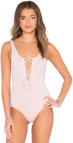 Thumbnail for your product : Lucca Couture Lace Up Onesie