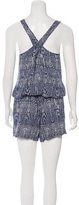 Thumbnail for your product : Thakoon Sleeveless Printed Romper