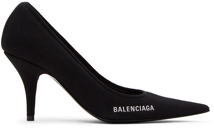 Balenciaga Black Heel Shoe | Shop the world's largest collection 