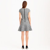 Thumbnail for your product : J.Crew Petite glen plaid cap-sleeve dress