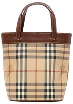 Thumbnail for your product : Burberry Pre-Owned 1990s House Check bucket bag