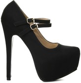 Thumbnail for your product : Cape Robbin Polly Maryjane Platform Pump