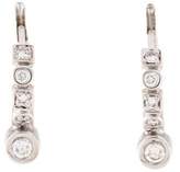 Thumbnail for your product : Penny Preville 18K Diamond Hoop Earrings