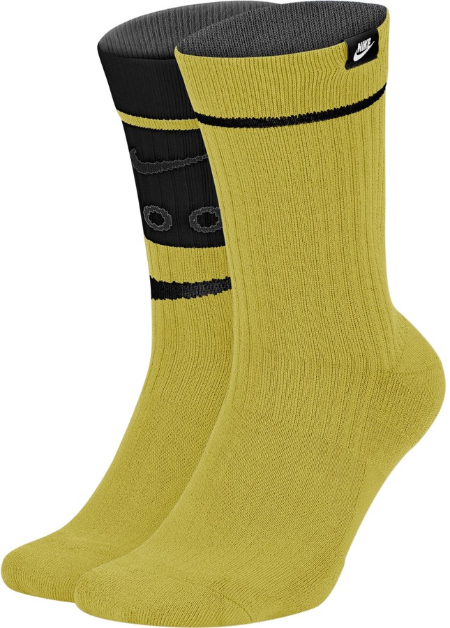Nike Men's 2pack SNKR Sox Swoosh Crew Socks ShopStyle