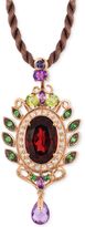 Thumbnail for your product : LeVian Crazy Collectionandreg; Garnet (5-1/3 ct. t.w) and Multi-Stone (1-3/4) Pendant in 14k Rose Gold