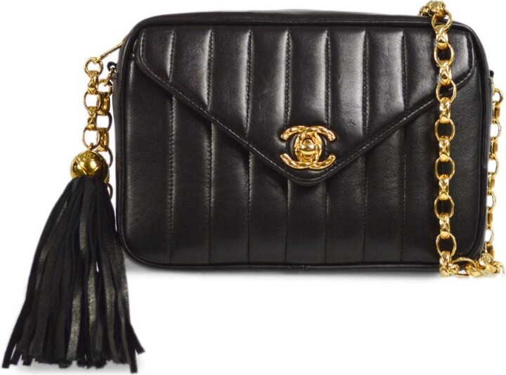 Chanel Chain Shoulder Bag Black