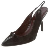 Thumbnail for your product : Chanel Suede Slingback Pumps