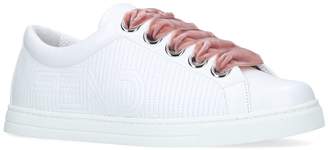 Fendi Velvet Lace Sneakers