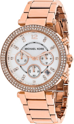 Michael Kors Women's White Watches | ShopStyle