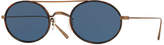 Thumbnail for your product : Oliver Peoples Shai Oval Metal Sunglasses