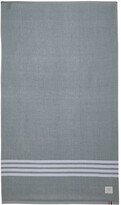 Thumbnail for your product : Thom Browne 4-Bar cotton gym towel