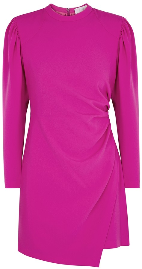 hot pink sheath dress