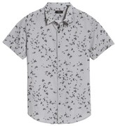 Thumbnail for your product : Theory Men's Zack S Leaflet Trim Fit Print Sport Shirt