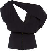 Thumbnail for your product : Silvia Tcherassi Alejandrina Fitted Satin Top