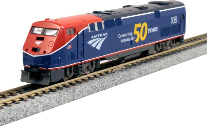 No.108 N Amtrak GE P42 Genesis Phase VI LokSound DCC Installed