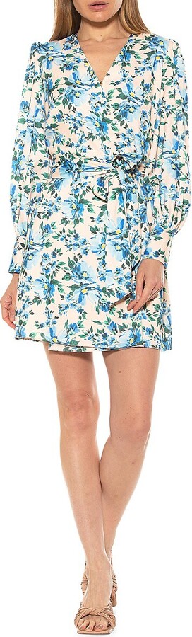 Alexia Admor Arya Button-Front Wrap Dress - ShopStyle