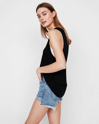 Express One Eleven Crew Neck Muscle Tank