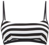 Thumbnail for your product : MAX MARA BEACHWEAR Superb Bikini Top - Black White