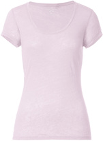 Thumbnail for your product : Majestic Linen Scoop Neck T-Shirt