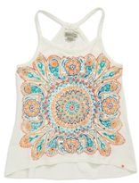 Thumbnail for your product : Lucky Brand Girls 7-16 Paisley Medallion Tank