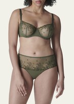 Thumbnail for your product : Simone Perele Delice Embroidered Demi Bra