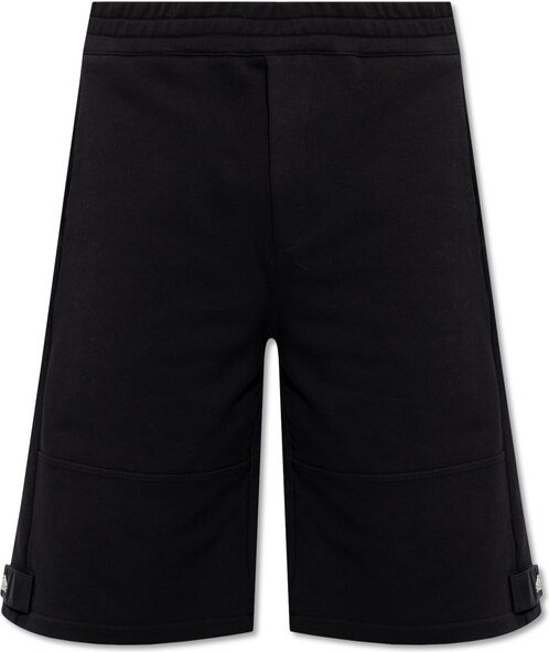 Alexander McQueen Logo Detailed Shorts