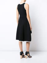 Thumbnail for your product : Derek Lam 10 Crosby Asymmetrical Hem Dress With Contrast Binding
