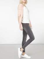 Thumbnail for your product : Peach Geometric Broidery Hem Knitted Cardigan