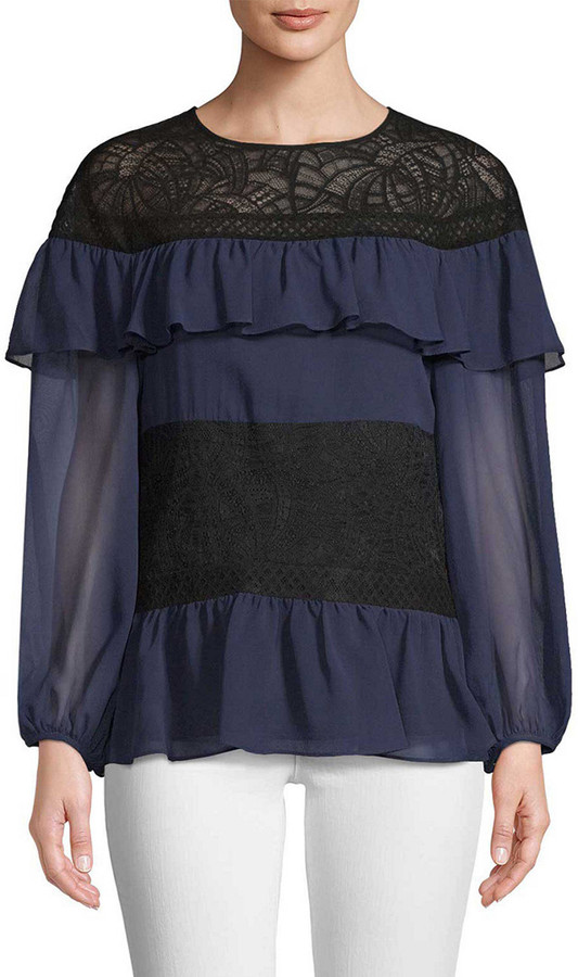 bcbgmaxazria silk top