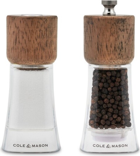Cole & Mason Derwent Salt & Pepper Mill Gift Set - Forest Wood