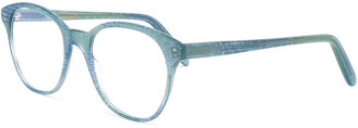 Cutler & Gross round frame glasses - women - Acetate - One Size