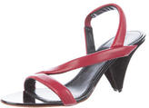 Thumbnail for your product : Celine Leather Slingback Sandals