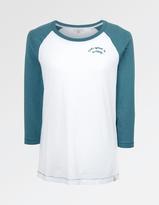 Thumbnail for your product : Fat Face Your Wave Is Waiting Raglan T-Shirt